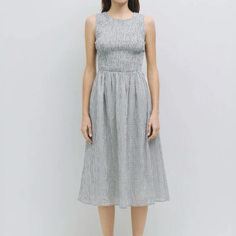 Mod Ref The Mandy Gingham Midi Dress